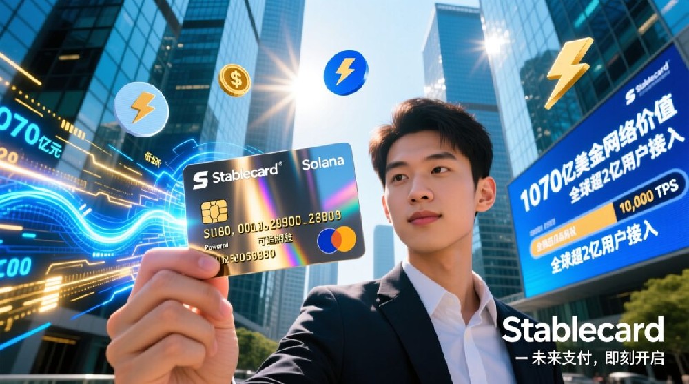 云南：西联汇款推出Stablecard，将其价值1070亿美元的网络押注于Solana