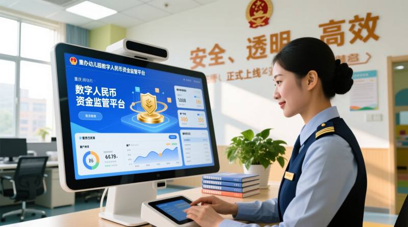重庆市民办幼儿园数字人民币资金监管平台上线试运行