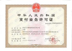 银盛支付支付牌照